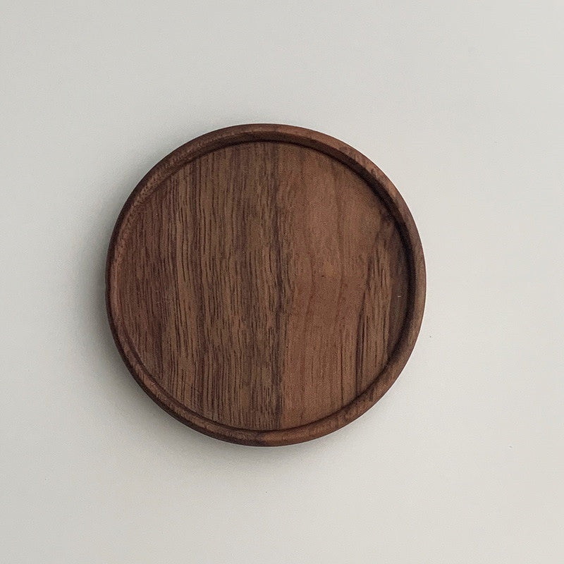 Posavasos de Madera de Nogal Japonés