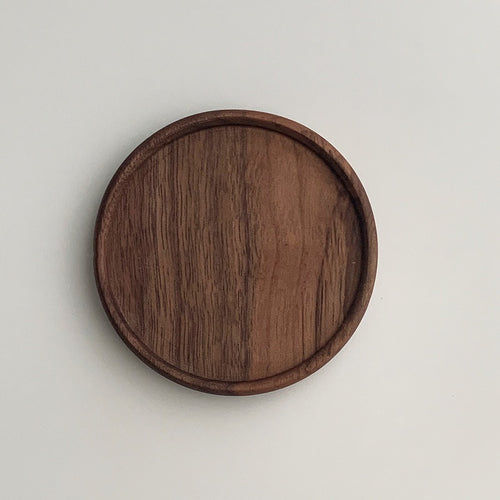 Posavasos de Madera de Nogal Japonés